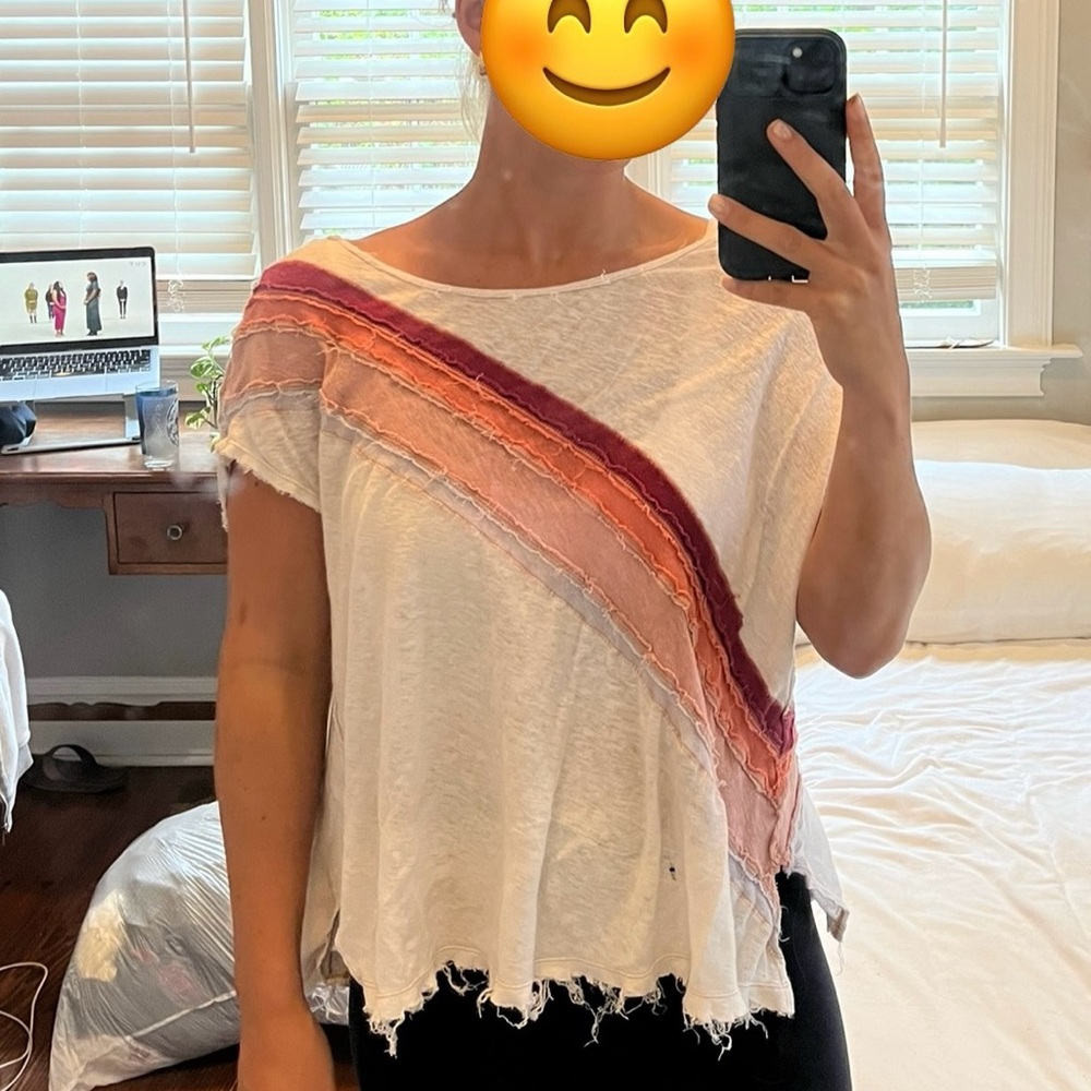 Free People boho tee
